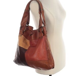 Lucky Brand Multicolor Leather Shoulder Bag